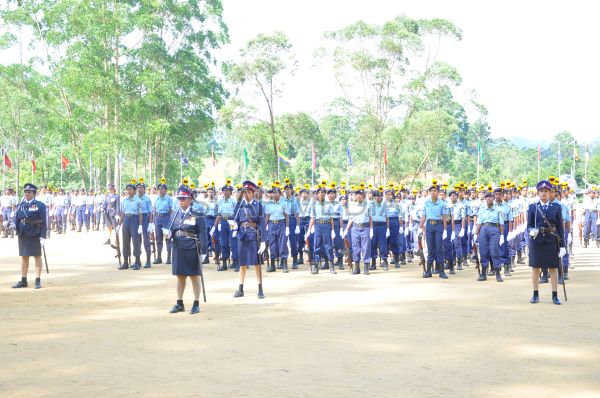 Air Wing Girls Assessment Camp at SLAF Diyatalawa