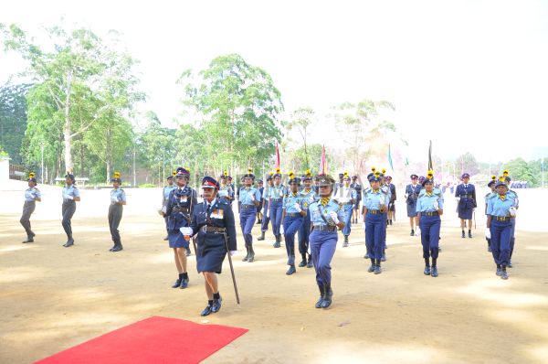 Air Wing Girls Assessment Camp at SLAF Diyatalawa