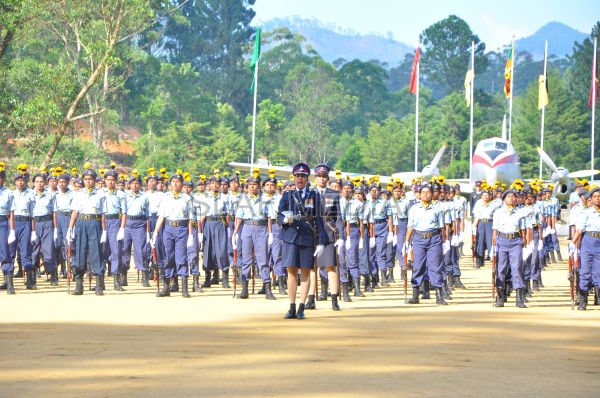Air Wing Girls Assessment Camp at SLAF Diyatalawa