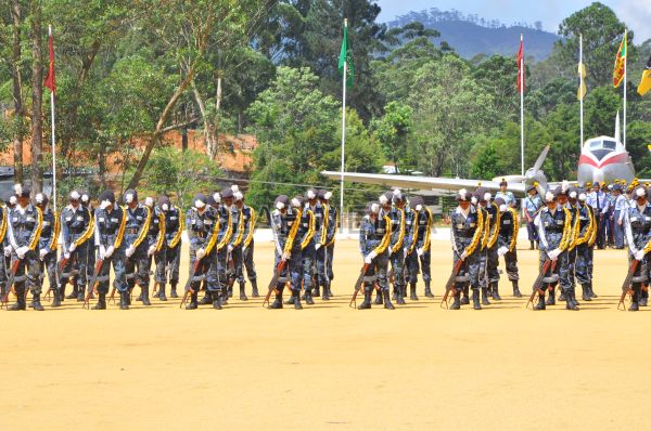 Air Wing Girls Assessment Camp at SLAF Diyatalawa