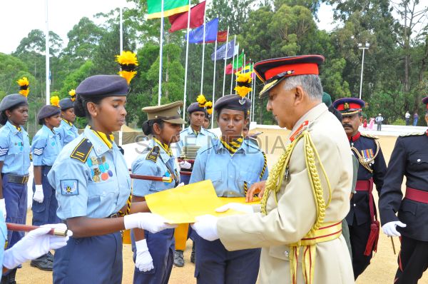Air Wing Girls Assessment Camp at SLAF Diyatalawa