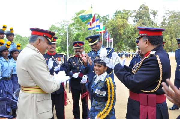 Air Wing Girls Assessment Camp at SLAF Diyatalawa