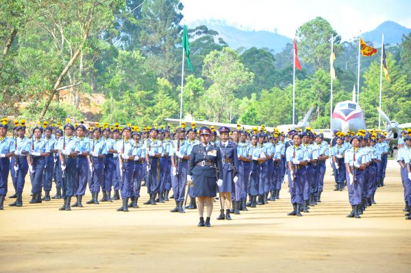 Air Wing Girls Assessment Camp at SLAF Diyatalawa