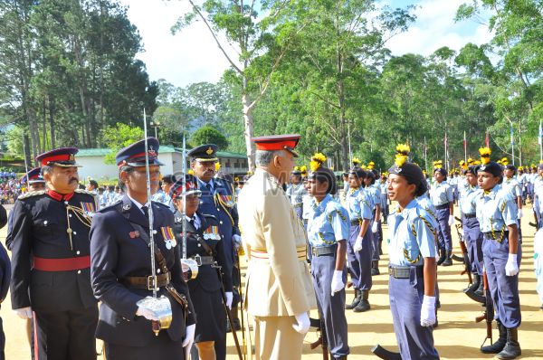 Air Wing Girls Assessment Camp at SLAF Diyatalawa
