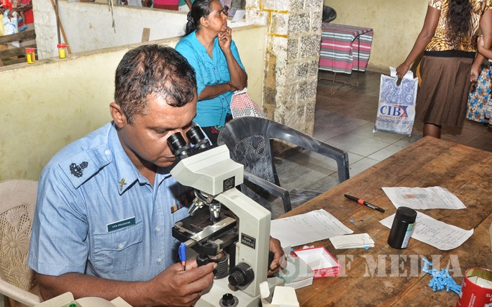 SLAF Medical Teams Assist flood victims at Ayagama