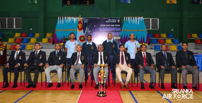 SLAF INTER
UNIT AND OPEN BADMINTON CHAMPIONSHIPS 2024
