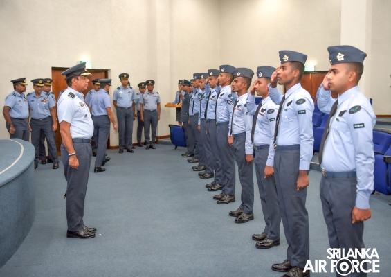 AWARDING CEREMONY OF AIR CREW QUALIFICATION INSIGNIA