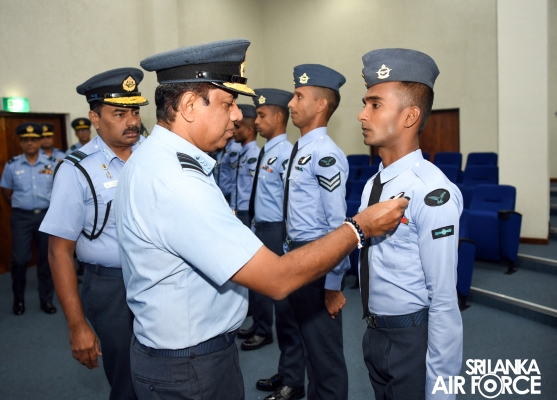 AWARDING CEREMONY OF AIR CREW QUALIFICATION INSIGNIA