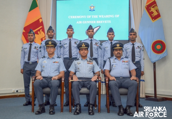 AWARDING CEREMONY OF AIR CREW QUALIFICATION INSIGNIA