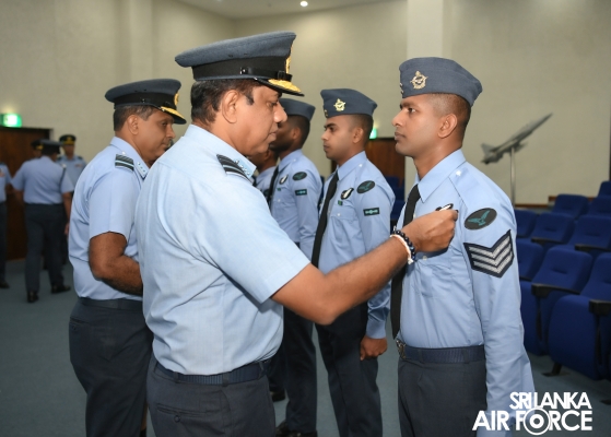 AWARDING CEREMONY OF AIR CREW QUALIFICATION INSIGNIA