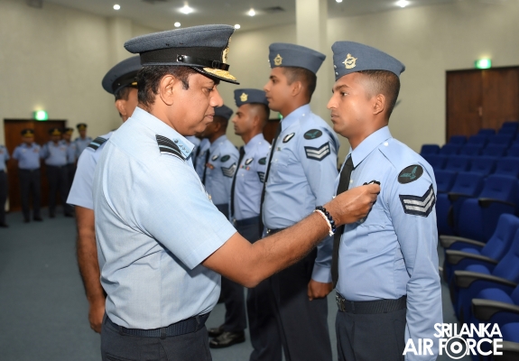 AWARDING CEREMONY OF AIR CREW QUALIFICATION INSIGNIA
