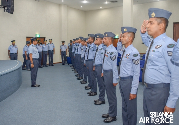 AWARDING CEREMONY OF AIR CREW QUALIFICATION INSIGNIA