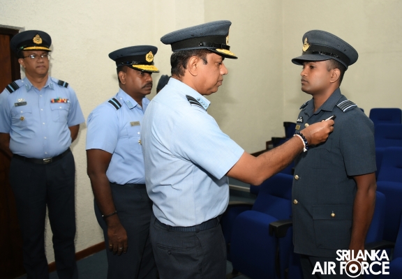 AWARDING CEREMONY OF AIR CREW QUALIFICATION INSIGNIA