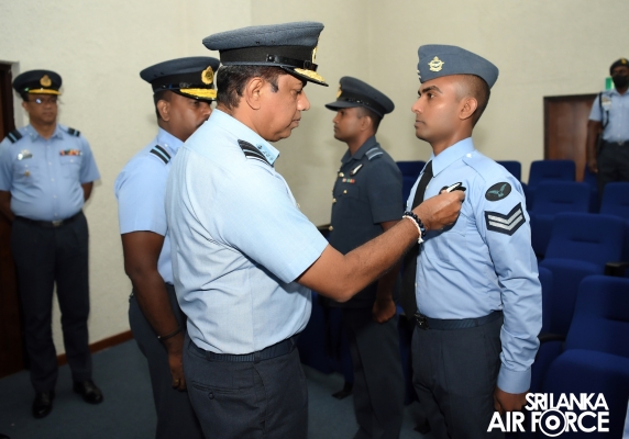 AWARDING CEREMONY OF AIR CREW QUALIFICATION INSIGNIA