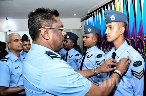 Awarding of Flight Engineer, Air Surveillance Brevets and Fighter Controller Badges