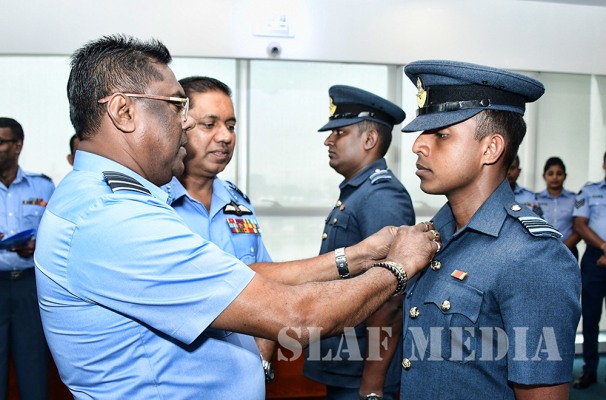 Awarding of Flight Engineer, Air Surveillance Brevets and Fighter Controller Badges