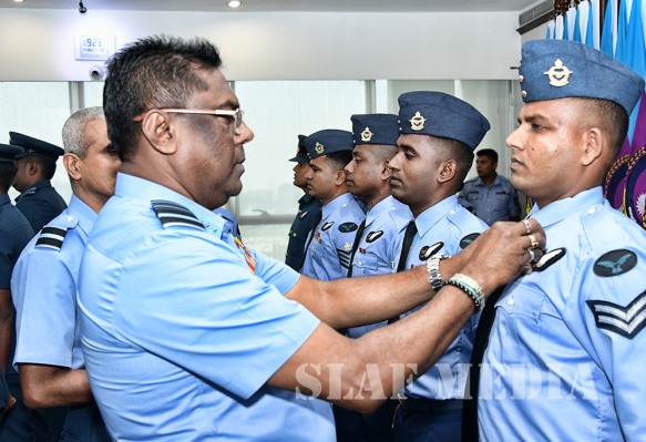 Awarding of Flight Engineer, Air Surveillance Brevets and Fighter Controller Badges