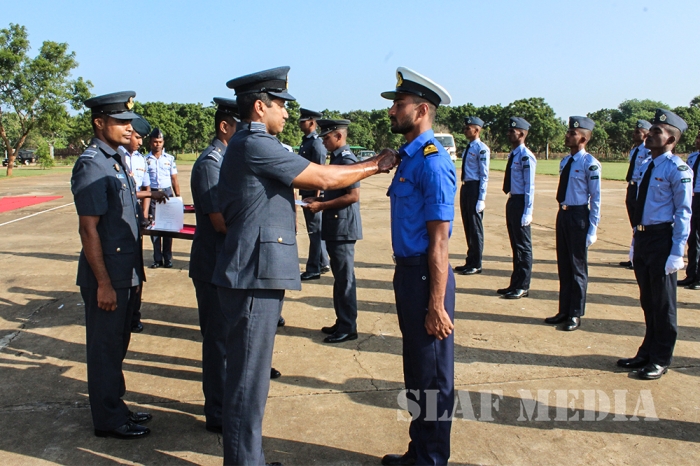 EOD Badge Awarding Parade at SLAF Station Palavi