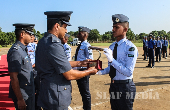 EOD Badge Awarding Parade at SLAF Station Palavi