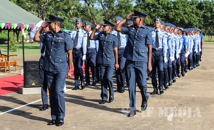 EOD Badge Awarding Parade at SLAF Station Palavi