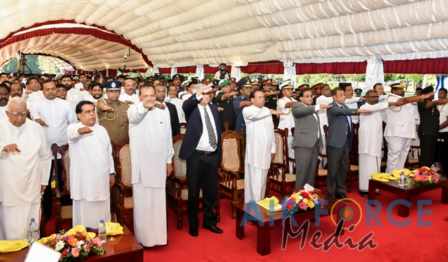 SLAF Makes Pledge to Eradicate Drugs Through “Bakmaha Diwuruma”