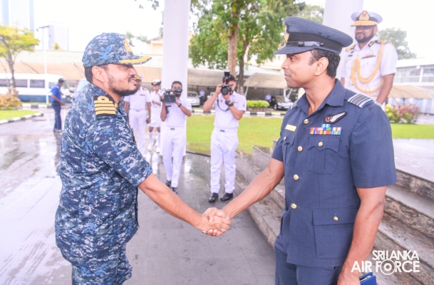 BANGLADESH DEFENCE SERVICES COMMAND AND STAFF COURSE DELEGATION
VISITS AIR FORCE HEADQUARTERS