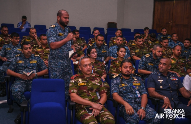 BANGLADESH DEFENCE SERVICES COMMAND AND STAFF COURSE DELEGATION
VISITS AIR FORCE HEADQUARTERS