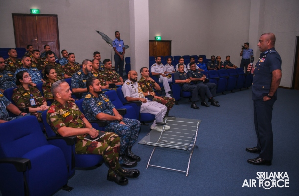 BANGLADESH DEFENCE SERVICES COMMAND AND STAFF COURSE DELEGATION
VISITS AIR FORCE HEADQUARTERS