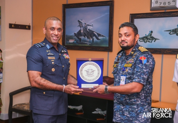 BANGLADESH DEFENCE SERVICES COMMAND AND STAFF COURSE DELEGATION
VISITS AIR FORCE HEADQUARTERS