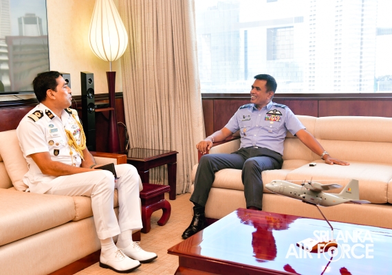 BANGLADESH
DEFENCE ADVISOR CALLS ON THE COMMANDER