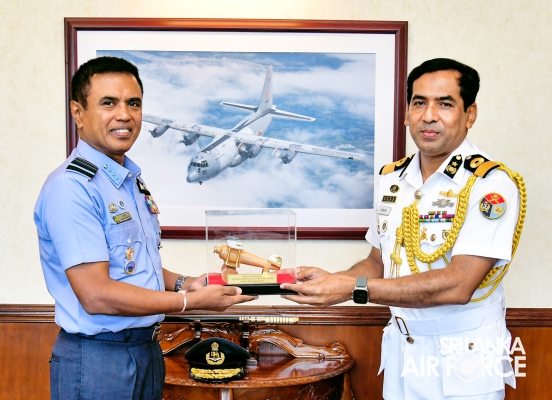 BANGLADESH
DEFENCE ADVISOR CALLS ON THE COMMANDER