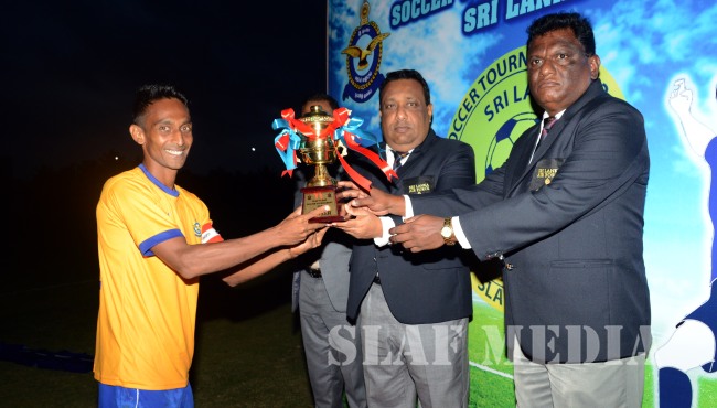 SLAF Wins the Sports Exchange Programme Friendly Soccer Tournament