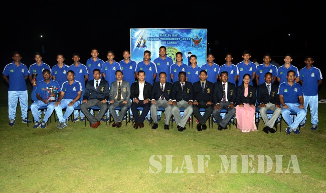 SLAF Wins the Sports Exchange Programme Friendly Soccer Tournament