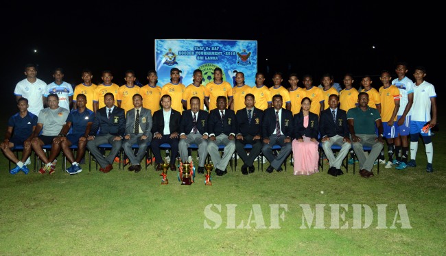 SLAF Wins the Sports Exchange Programme Friendly Soccer Tournament