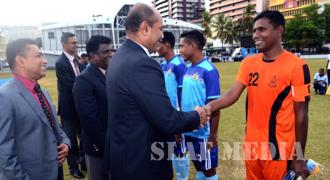 SLAF Wins the Sports Exchange Programme Friendly Soccer Tournament