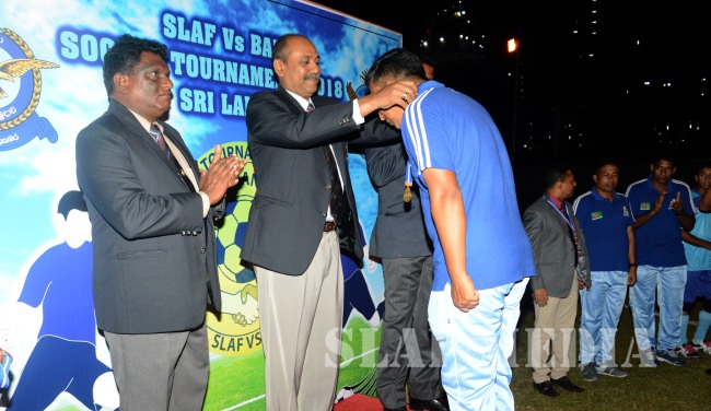 SLAF Wins the Sports Exchange Programme Friendly Soccer Tournament