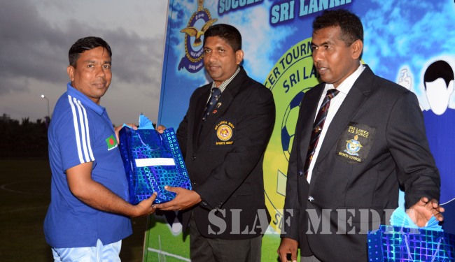 SLAF Wins the Sports Exchange Programme Friendly Soccer Tournament