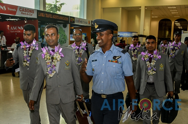 Sri Lanka Air Force Rugerites mark their first Victory