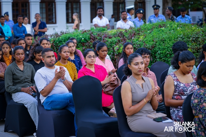 The Sri Lanka Air Force Performing Arts Wing joined the United States Air Force Band of the Pacific