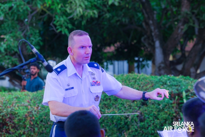 The Sri Lanka Air Force Performing Arts Wing joined the United States Air Force Band of the Pacific