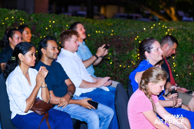 The Sri Lanka Air Force Performing Arts Wing joined the United States Air Force Band of the Pacific