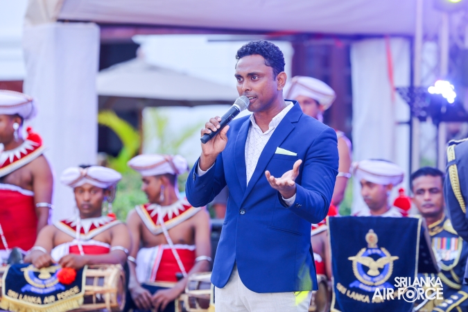 The Sri Lanka Air Force Performing Arts Wing joined the United States Air Force Band of the Pacific