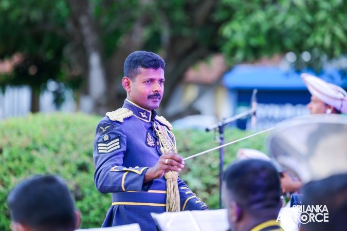 The Sri Lanka Air Force Performing Arts Wing joined the United States Air Force Band of the Pacific
