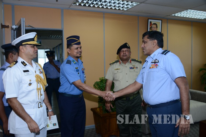 A Delegation from the Bangladesh NDC Visits Air Force Headquarters