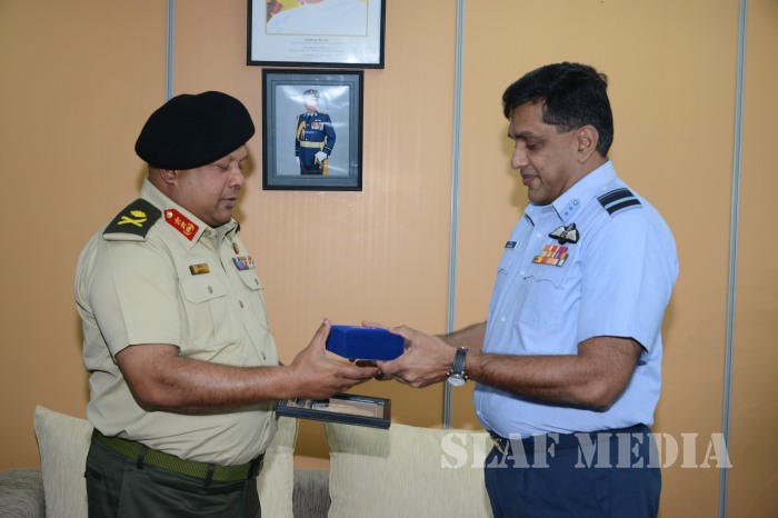 A Delegation from the Bangladesh NDC Visits Air Force Headquarters