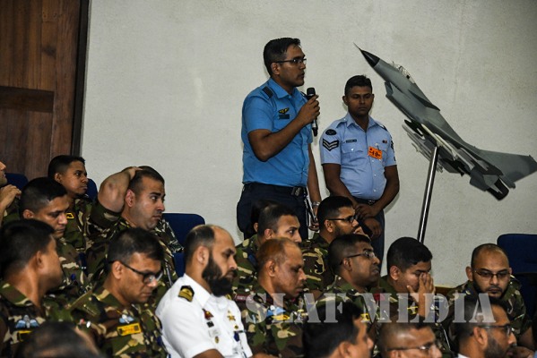 DELEGATION FROM THE DEFENCE SERVICES COMMAND AND STAFF COLLEGE (DSC&SC) OF BANGLADESH VISIT AIR FORCE HEADQUARTERS