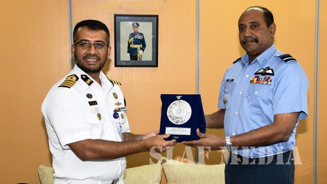 DELEGATION FROM THE DEFENCE SERVICES COMMAND AND STAFF COLLEGE (DSC&SC) OF BANGLADESH VISIT AIR FORCE HEADQUARTERS