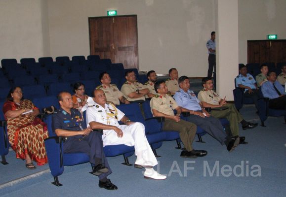 A Delegation from the Bangladesh NDC Visits Air Force
Headquarters