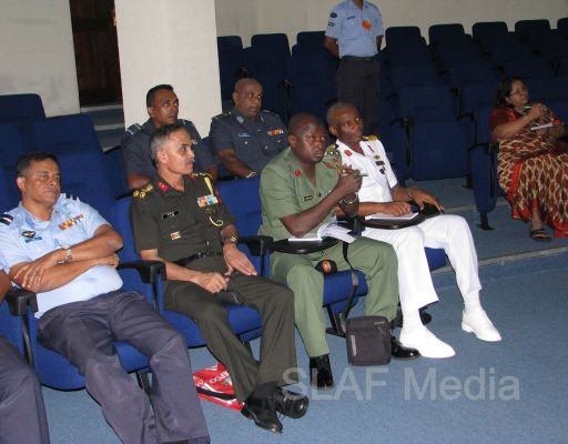 A Delegation from the Bangladesh NDC Visits Air Force
Headquarters