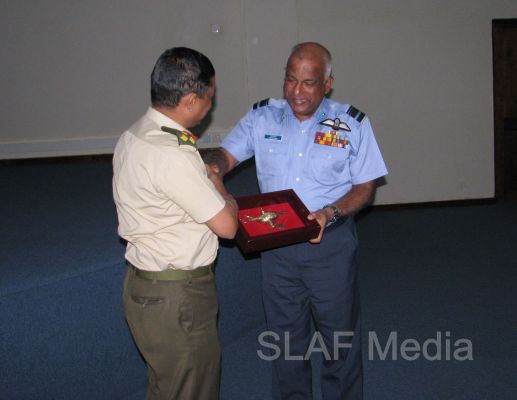 A Delegation from the Bangladesh NDC Visits Air Force
Headquarters